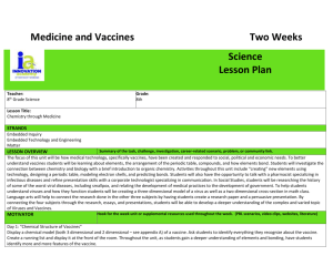 8th Science Medicine and Vaccines
