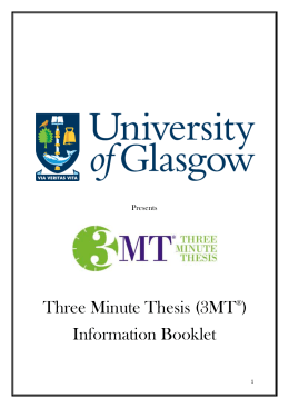 glasgow university thesis template