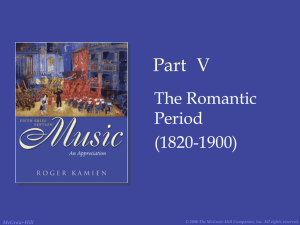 PowerPoint Presentation - Music: An Appreciation by Roger Kamien