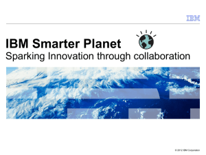 IBM Smarter Planet - Amoo Venture Capital Advisory