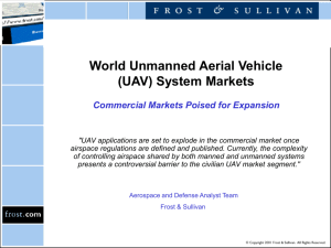 (UAV) System Markets Commercial Markets