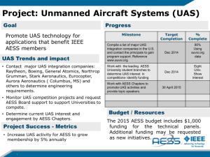 Unmanned Aerial Vehicles Panel Presentation