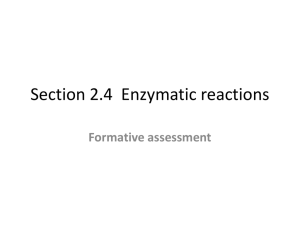 illustrated formative assessment enzymes