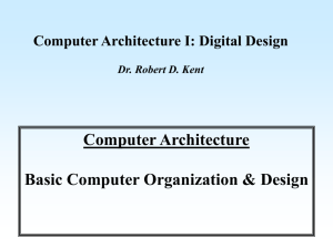 Basic Computer Organization and Design