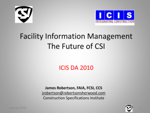 view presentation - International Construction Information Society