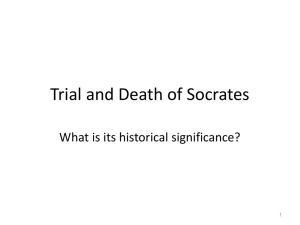 Trial and Death of Socrates