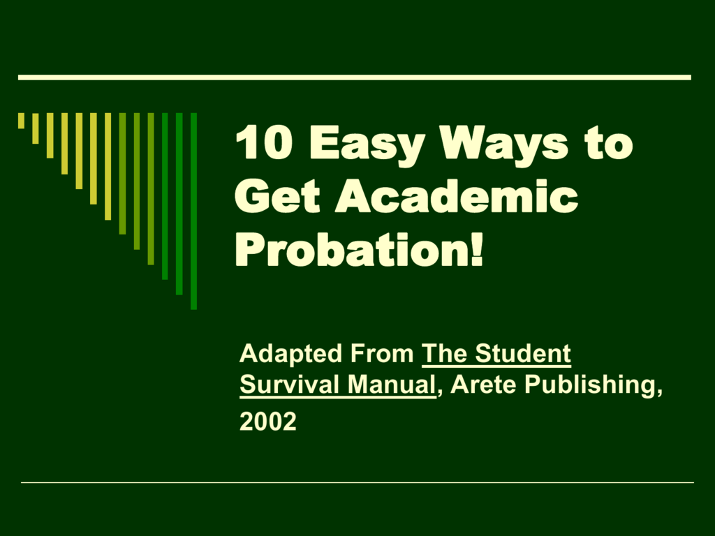 10-easy-ways-to-earn-academic-probation