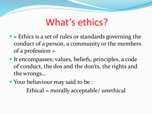 Can business be ethical?