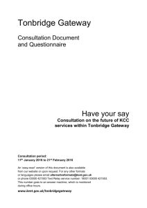 Word - Kent County Council Consultations