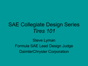 Collegiate Design Series Tires 101