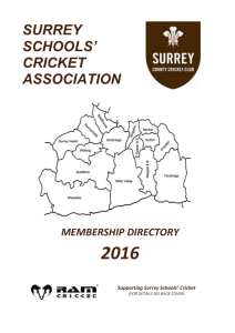 SSCA Membership Directory 2016