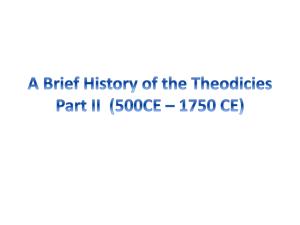 The Middle Ages to the Enlightenment: 500CE