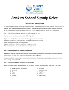 Back to School Supply Drive - Brevard Schools Foundation