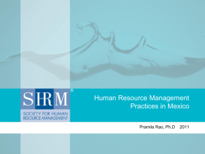 Human Resource Management Practices India