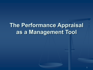 Performance Appraisal, Mentoring and