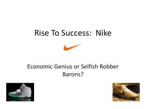 Rise To Success: Nike
