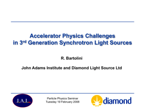 Accelerator Physics challenges