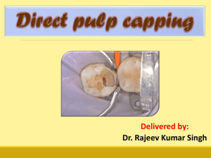 Direct Pulp Capping [PPT]
