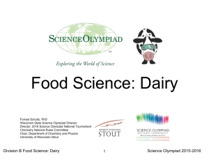2016 Food Science Power Point