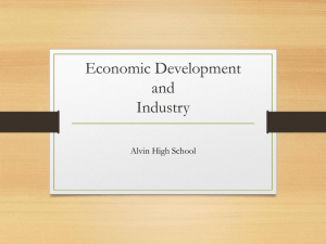 Economic Development and Industry