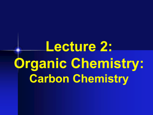 PowerPoint Presentation - Organic Chemistry Lecture Notes
