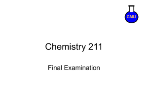 Chemistry 211