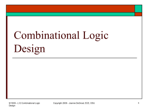 Lectures/Lect 12 - Combinational Logic Design