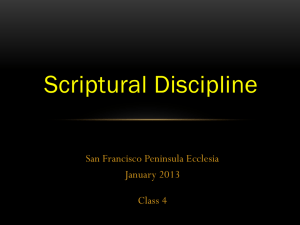 SF SCRIPTURAL DISCIPLINE CLASS 4