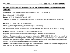 Mar. 2005 doc.: IEEE 802.15-05-0158-00-004a