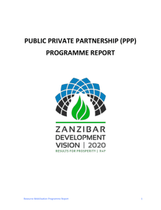 Report - Public Private Partnership