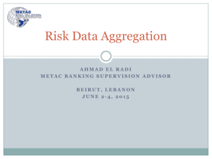 Risk Data Aggregation