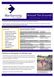 Around the Grounds - Maribyrnong City Council