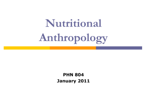 Nutritional Anthropology olm