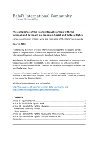 Article 11 – denial of the right to housing and other property