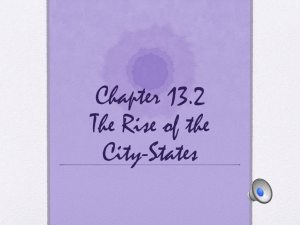 Chapter 13.2 The Rise of the City