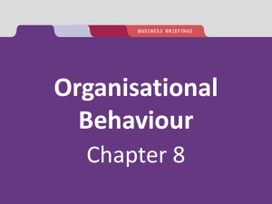 Culture in Organisations Chapter 8 PowerPoint