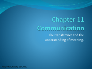 Ch11 Communication