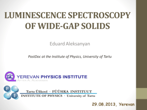 Presentation - Yerevan Physics Institute