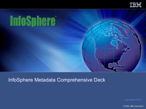 Metadata Overview Deck