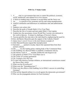 totalitarianism in the soviet union italy and germany essay An essay or paper on dbq: totalitarianism of italy, and aldolph hitler of germany power and transformed the soviet union into a totalitarian. totalitarianism in the soviet union italy and germany essay An essay or paper on dbq: totalitarianism of italy, and aldolph hitler of germany power and transformed the soviet union into a totalitarian.