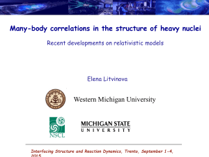 Many-body correlations in the structure of heavy nuclei