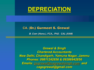 CA. (Dr.) GS Grewal AS