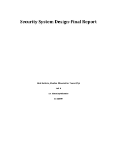 Security System Design