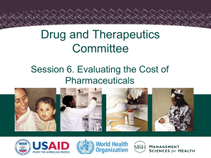 Pharmacy and Therapeutics Committee