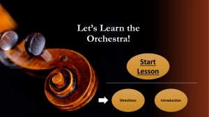 Let's Learn the Orchestra