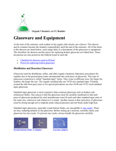 Glassware & Equipment