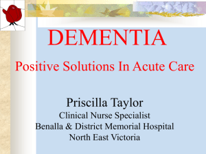 Positive Solutions In Acute Care