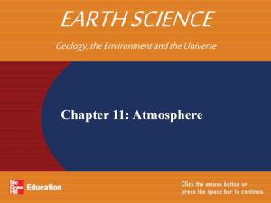 SECTION11.2 Properties of the Atmosphere