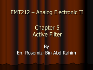 chapter 5 - active filter