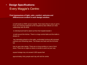 Design Specifications - West Morris Mendham High School